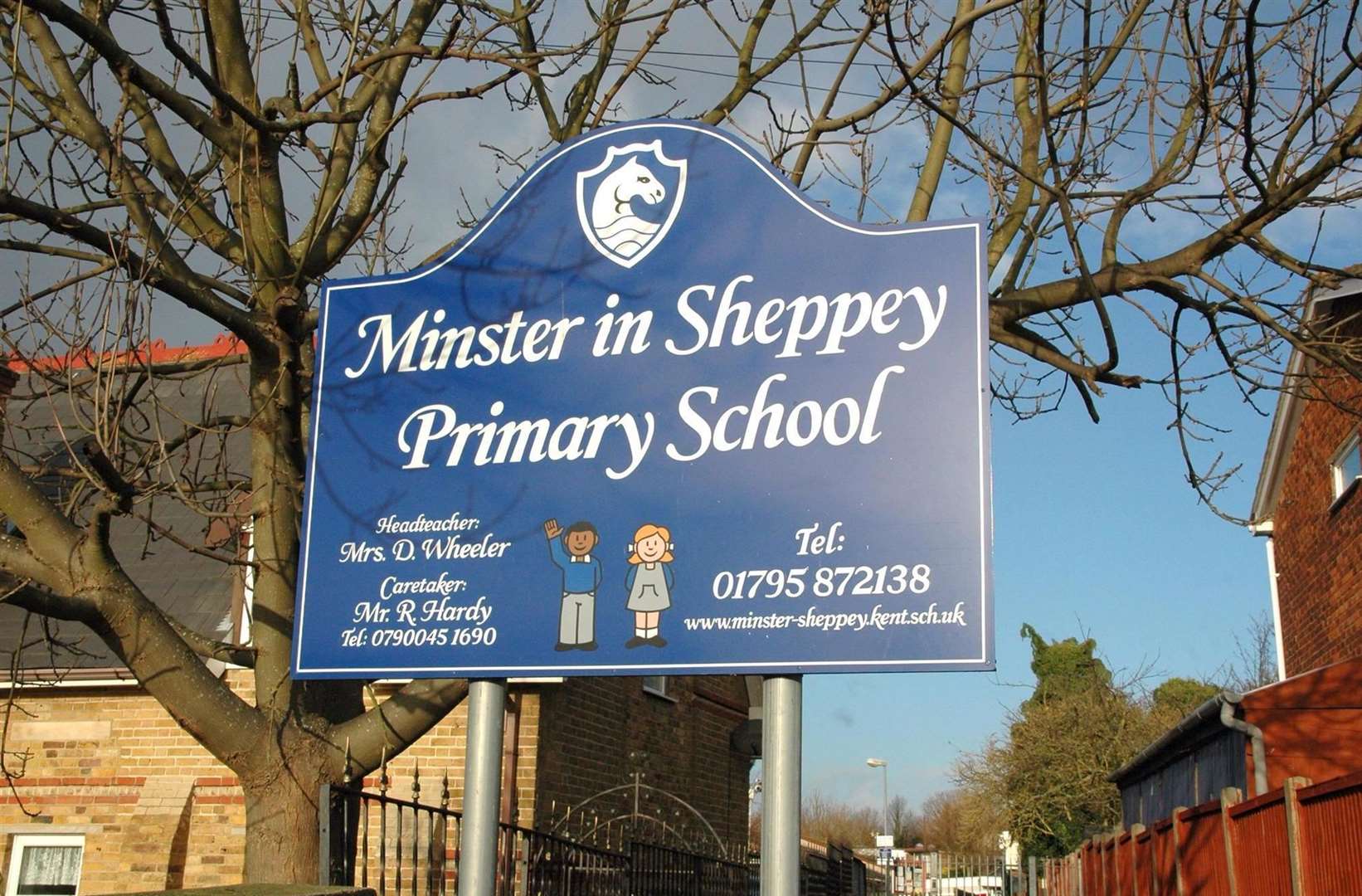 Minster Primary School on the Isle of Sheppey
