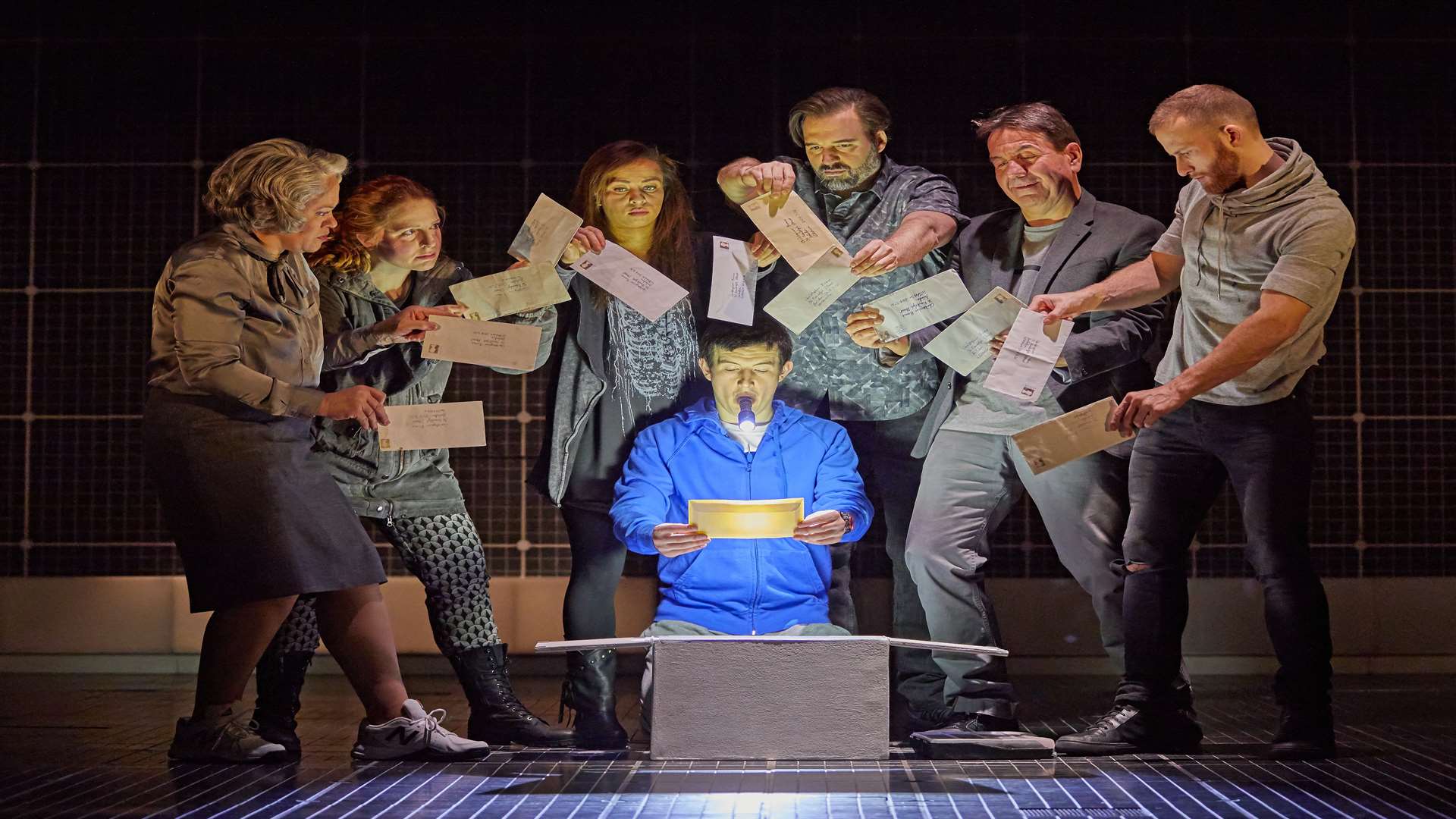 Mark Haddon's bestselling book The Curious Incident of the Dog in the Night-Time has been turned into a stage show