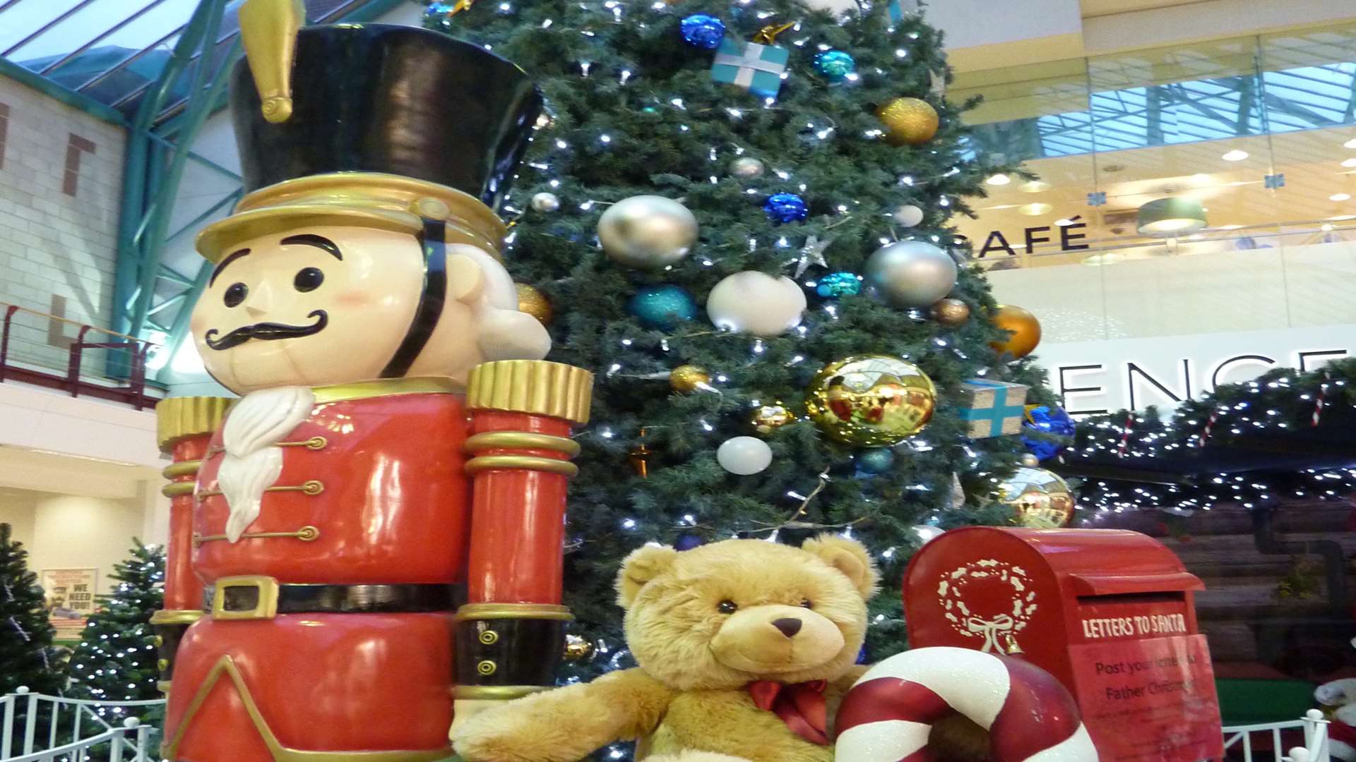Christmas at Hempstead Valley shopping centre