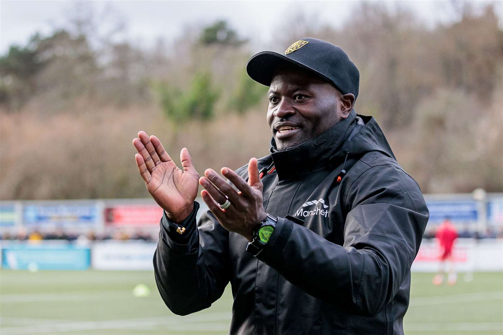 Maidstone manager George Elokobi was at Leyton Orient with Shad Ogie Picture: Helen Cooper