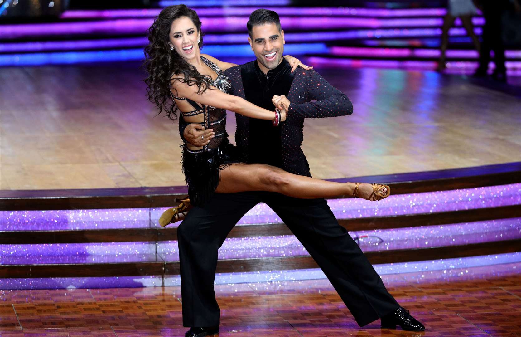 Dr Ranj Singh and Janette Manrara on the Strictly Come Dancing Tour Picture:Aaron Chown