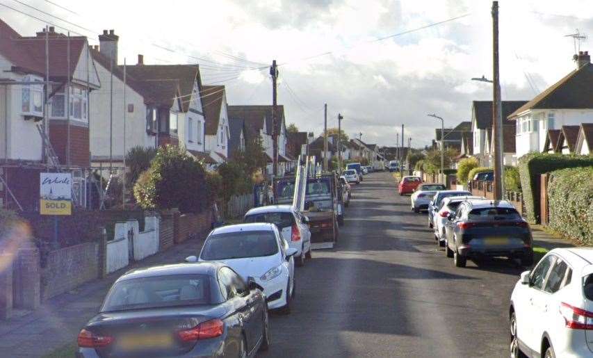 Two fire engines attended a house fire in Herne Bay yesterday afternoon. Picture: Google