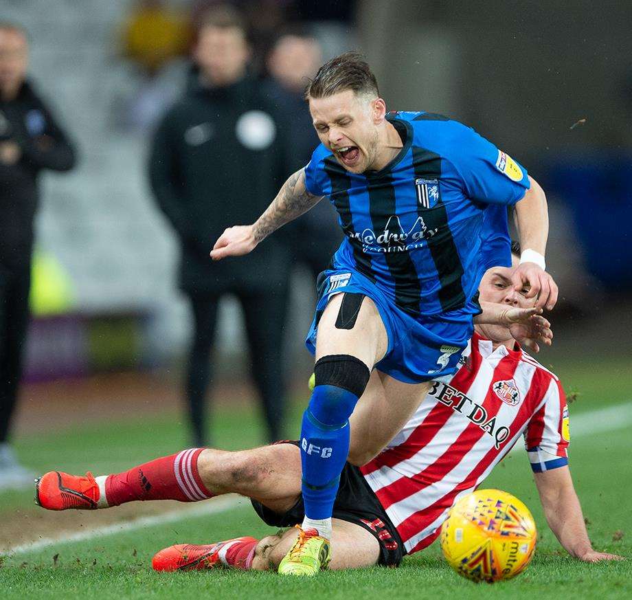Sunderland vs Gillingham action Picture: Ady Kerry (7299444)