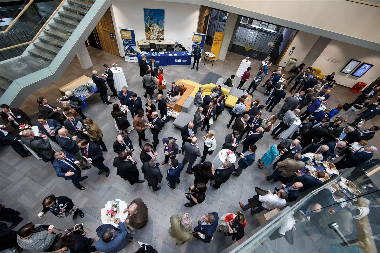 Hundreds will attend the event at the University of Kent's business school in Canterbury