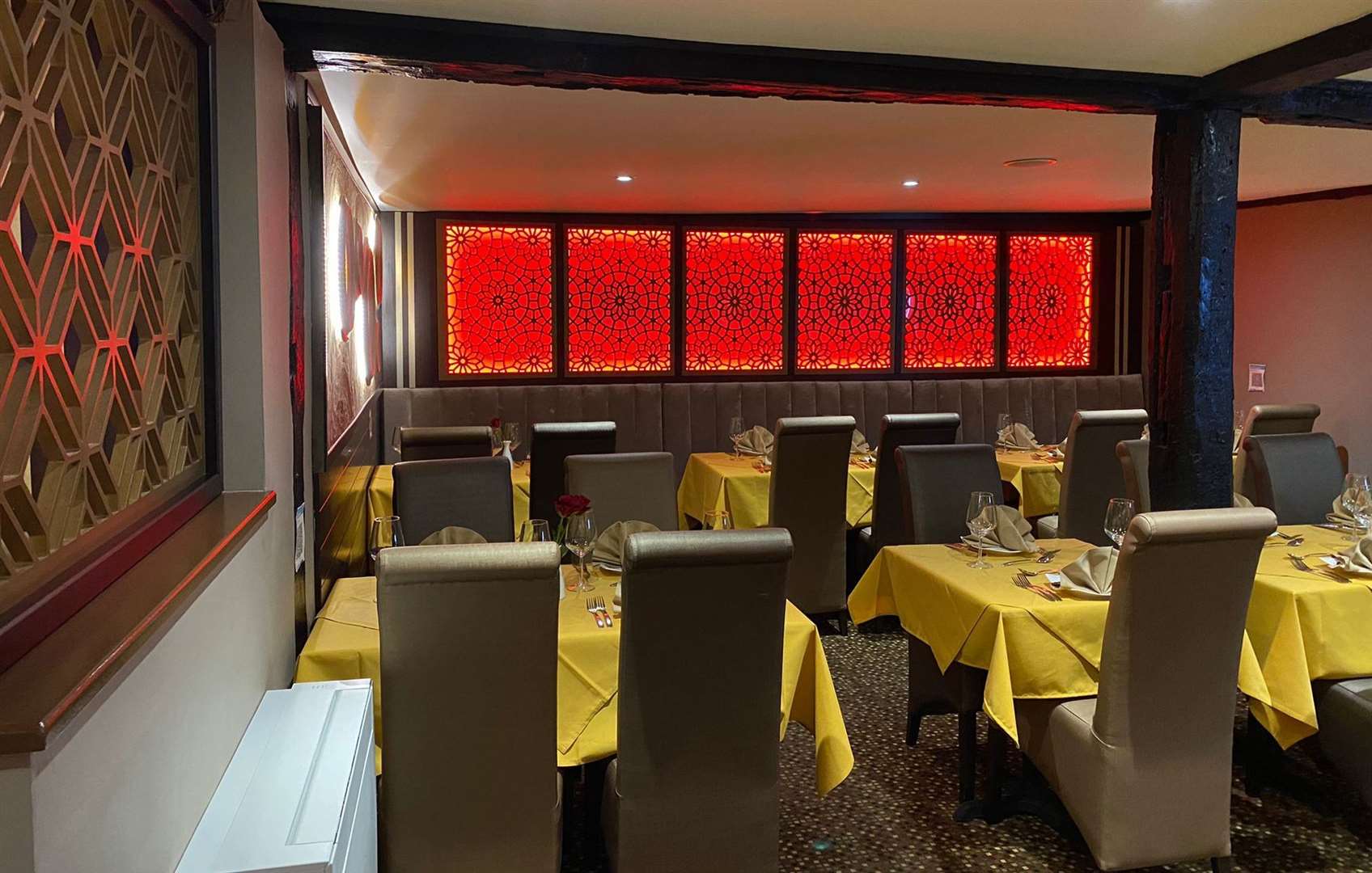 Inside Badsha Indian Cuisine after the renovations. Picture: Azad Suton