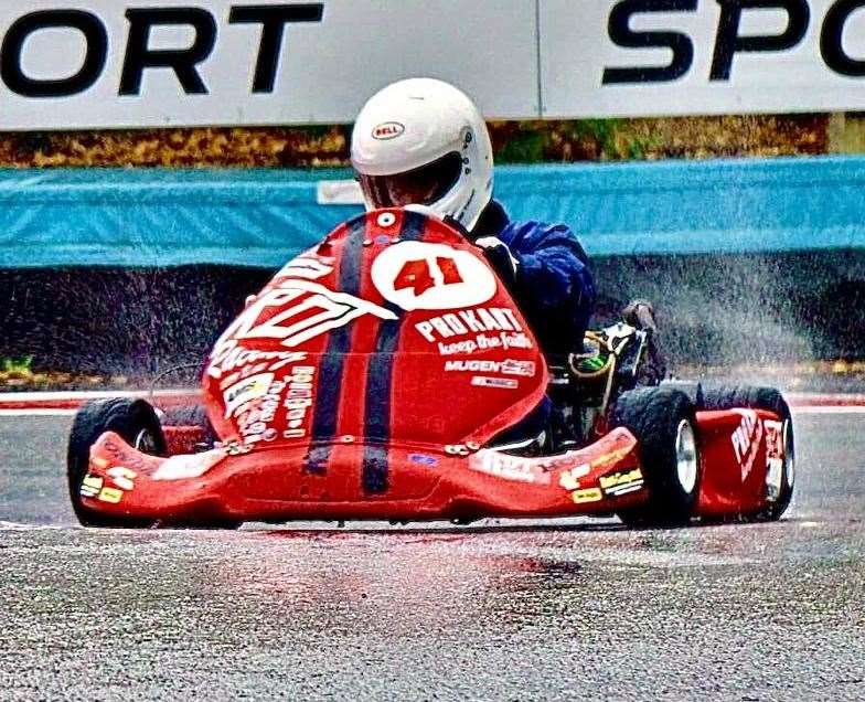 Sittingbourne racer Dan Tidwell Picture: Nigel Cordrey