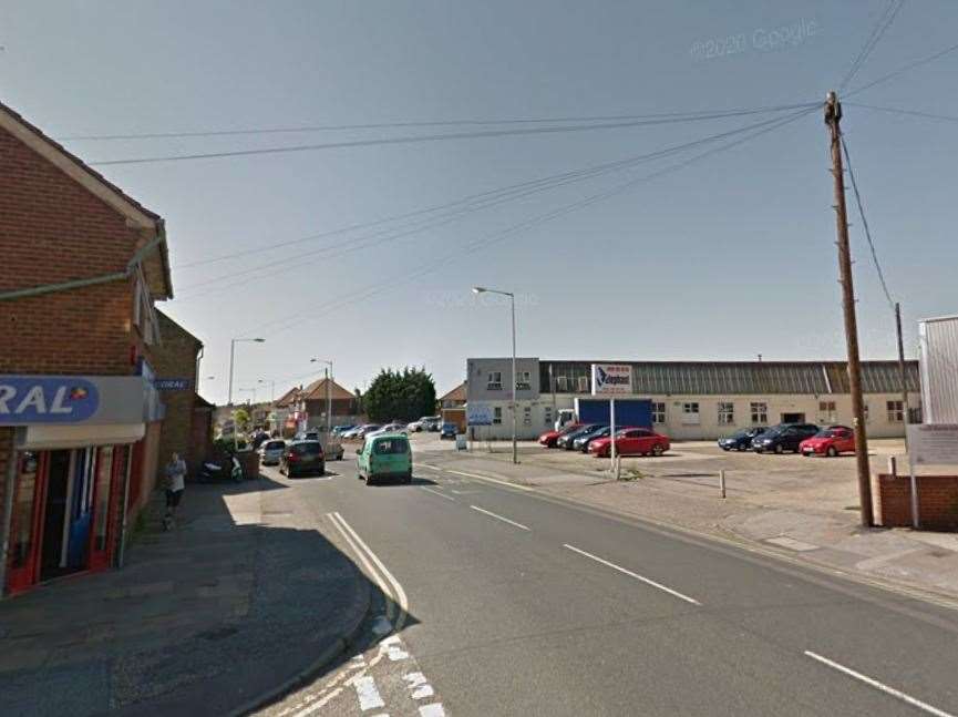 The incident happened in Newington Road, Ramsgate. Picture: Google Street View