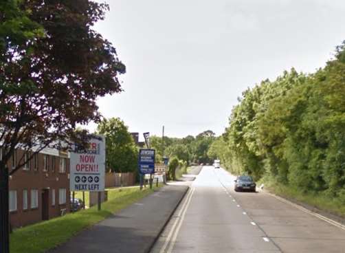 Fire crews were called to Courteney Road, Gillingham. Picture: Instant Street View