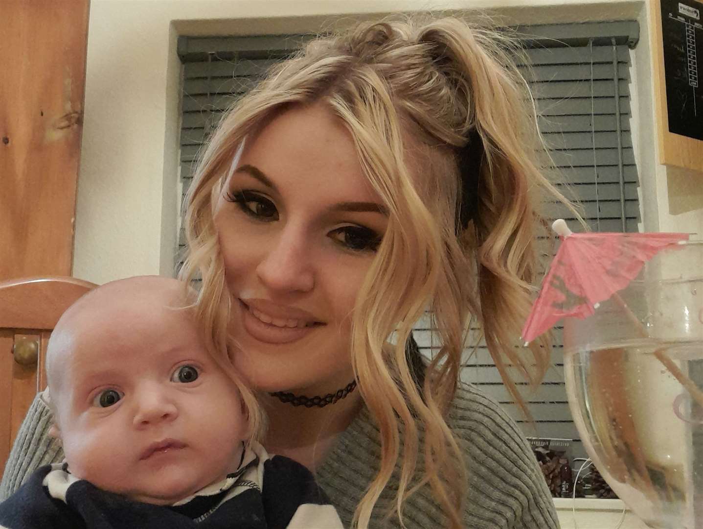 Jodie Wilson with her son, Riley