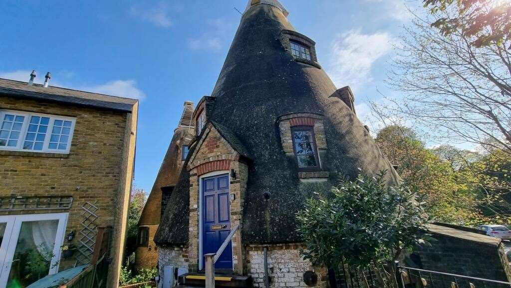 This is the image shared on forums that brought this Faversham cottage into the limelight. Picture: Kent Sales and Lettings