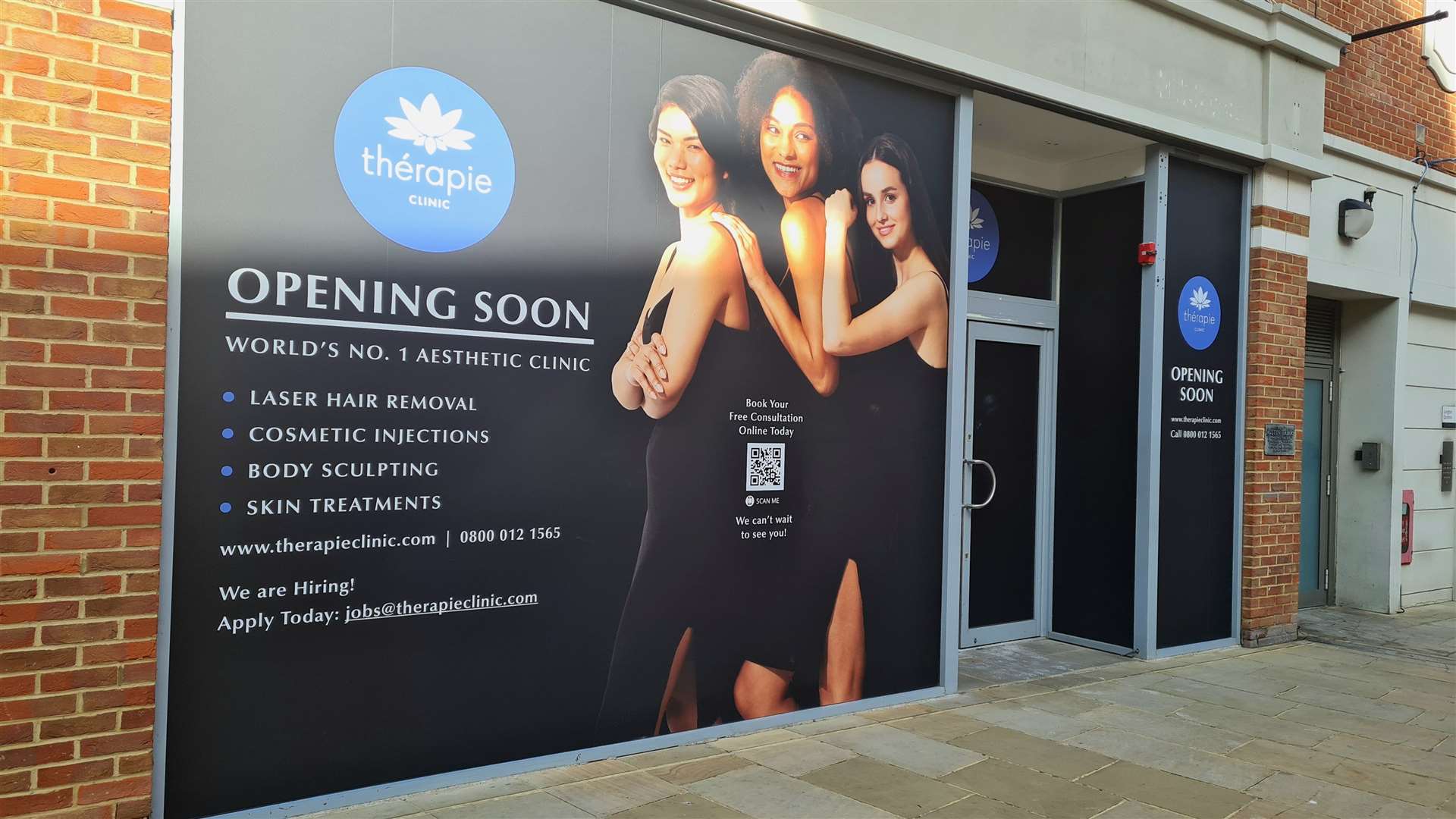 The Therapie Clinic is opening in Whitefriars