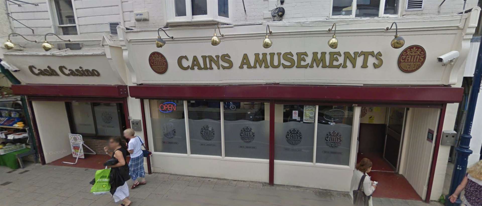 The former Cain's Amusements in Whitstable