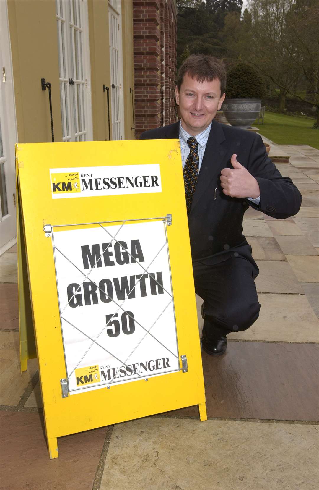 Sean McKeague of Servirail, which was named the top company in 2004