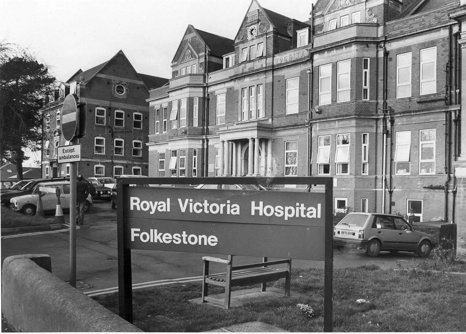 The hospital in 1990
