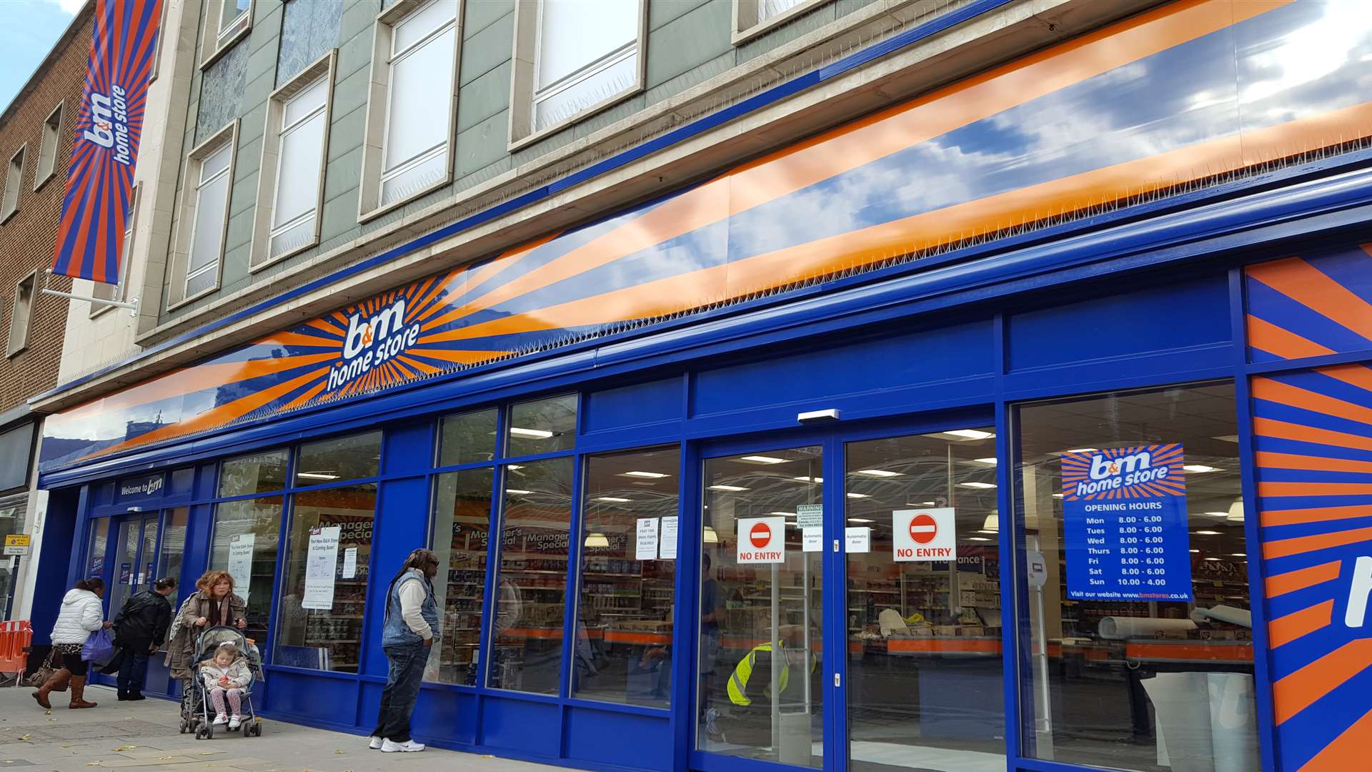 B&M in New Road, Gravesend, is opening this week
