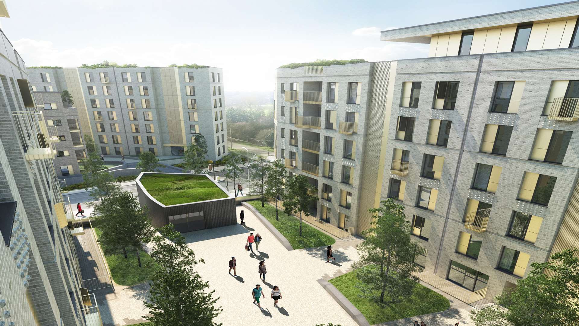 GRE Assets has spent £45 million on buying 267 flats being developed by Quinn Estates