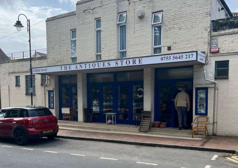 The Antique's Store in Snodland High Street. Picture: Debbie Sargeant