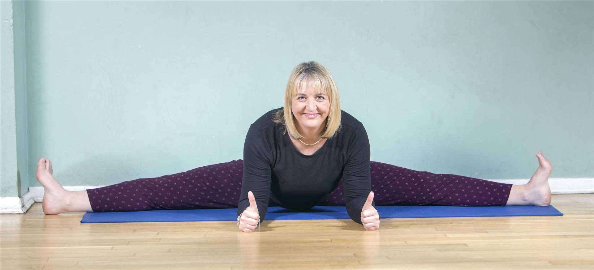 Natasha Harding teaches yoga classes in Kings Hill and Ryarsh Picture: carlfoxphoto.co.uk