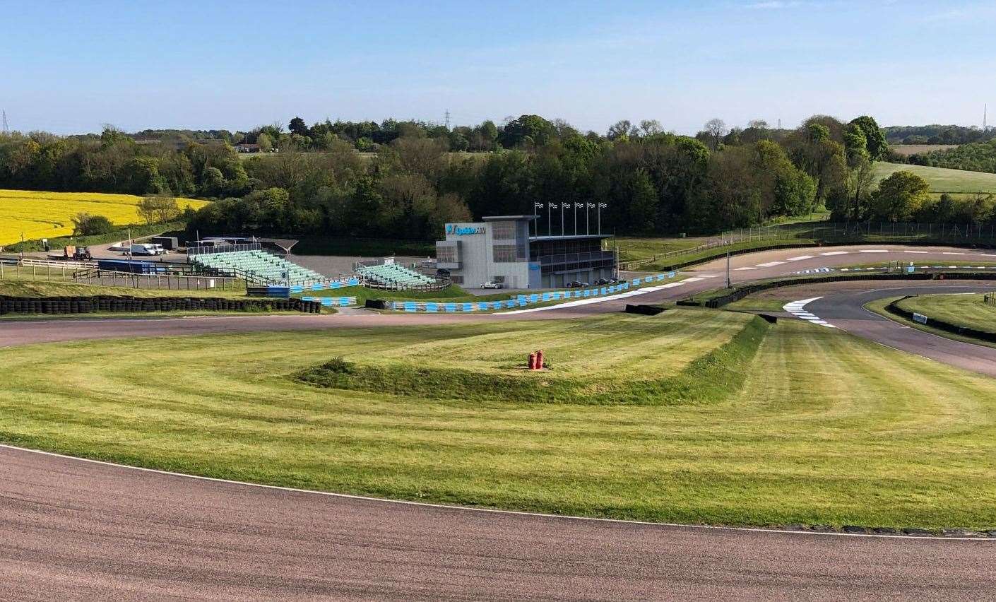 A computer-generated image of how an updated Lydden Hill could look after circuit bosses finally gained planning permission for new buildings and a new access road
