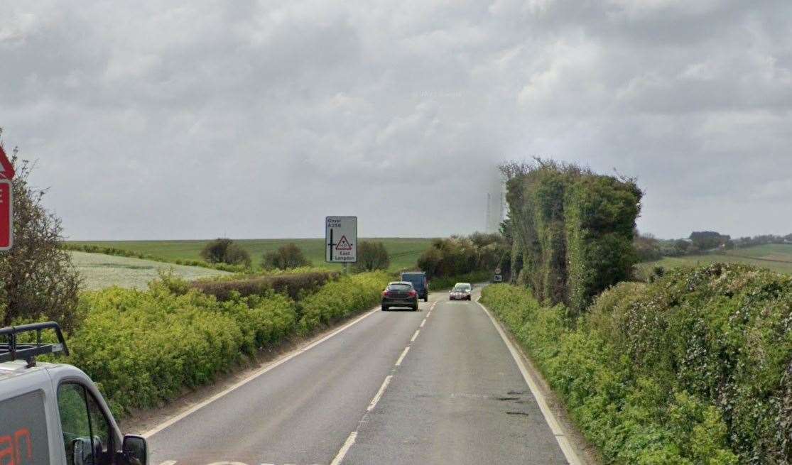 Police, fire and paramedic crews were called to Deal Road near Westcliffe this morning after a two car collision. Picture: Google
