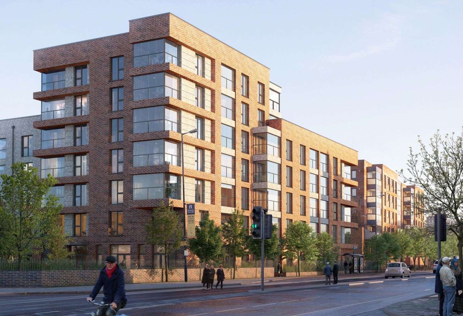 What the new flats in Corporation Street, Rochester could look like. Picture: BPTW