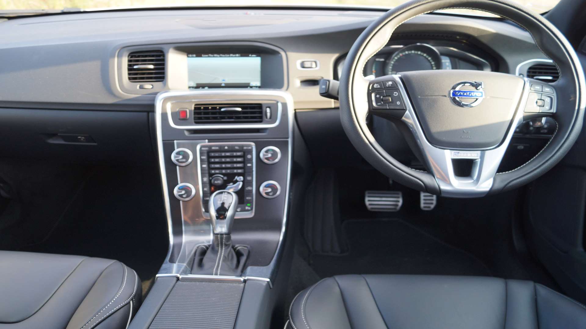 The interior is well put together but there's just too many buttons
