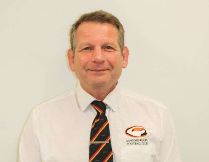 Ashford Rugby Club chairman John Norman. Picture: ARFC
