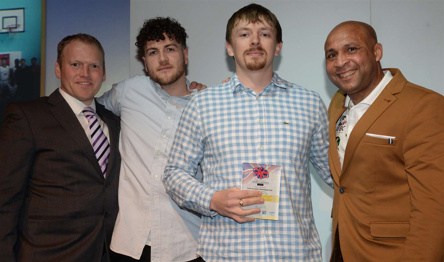 Junior Club of the Year: Kent Crusaders Basketball Club. Picture: Chris Davey FM6019752