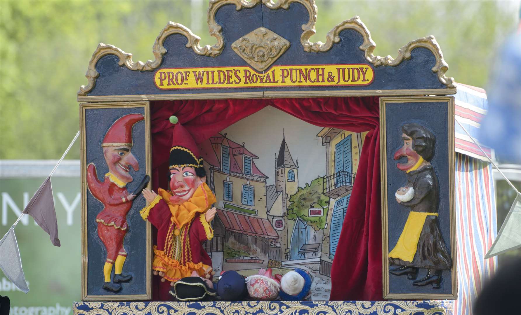 David Wilde's Punch and Judy show at last year's festival at Riverside Country Park Picture: Andy Payton