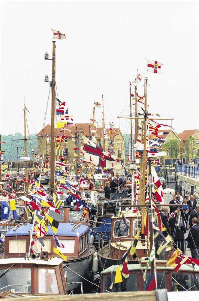 Dunkirk Little Ships on their last gathering at Chatham
