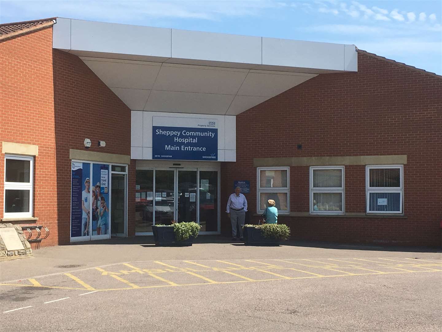 Sheppey Community Hospital, one of the hospitals where DMC operated