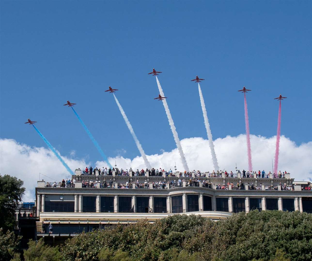 The air display has become a hugely popular event in Folkestone. Picture: FHDC
