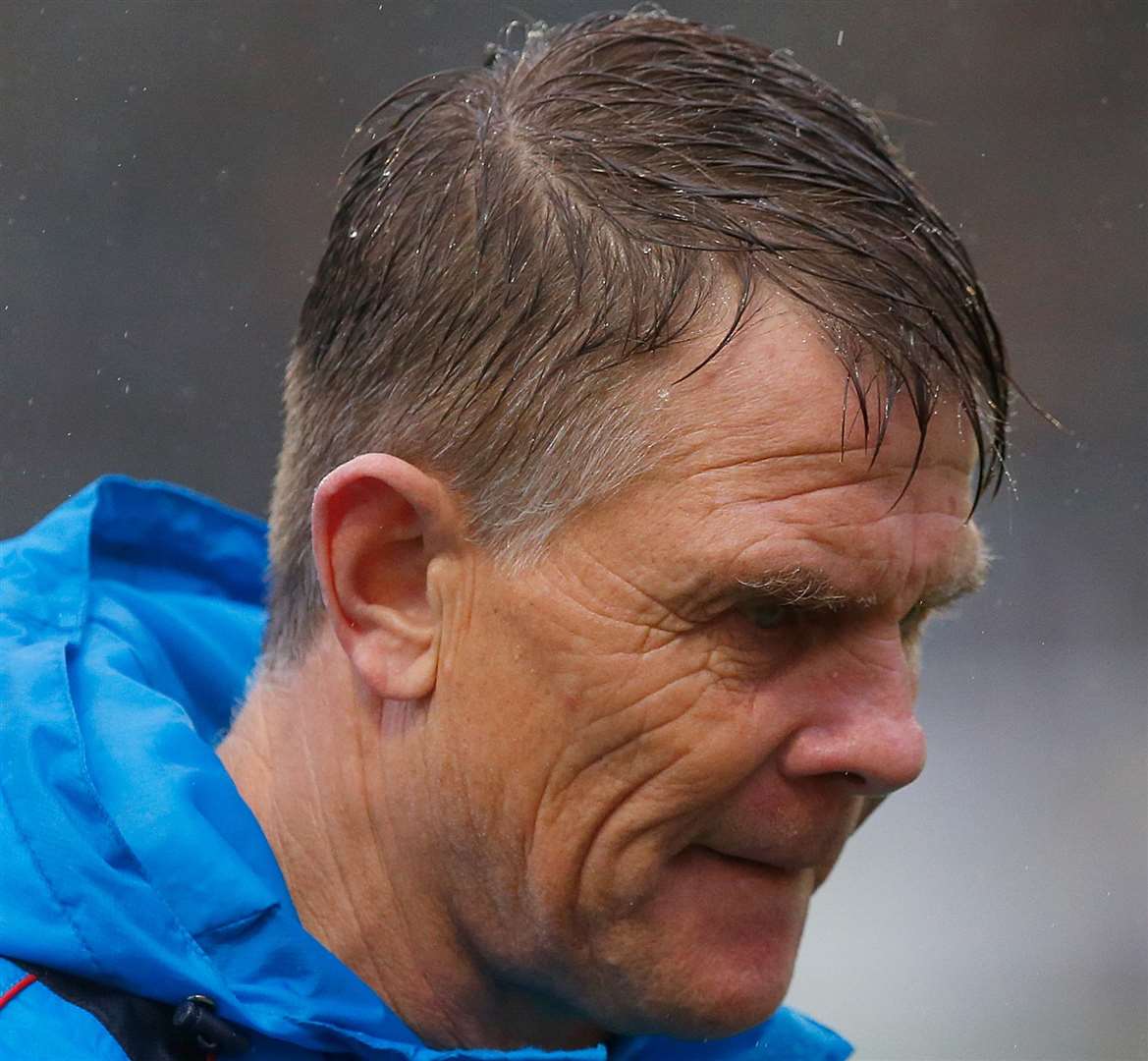 Dover manager Andy Hessenthaler Picture: Andy Jones