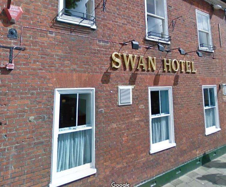 Police have raised a series of concerns about the Swan Hotel in Hythe