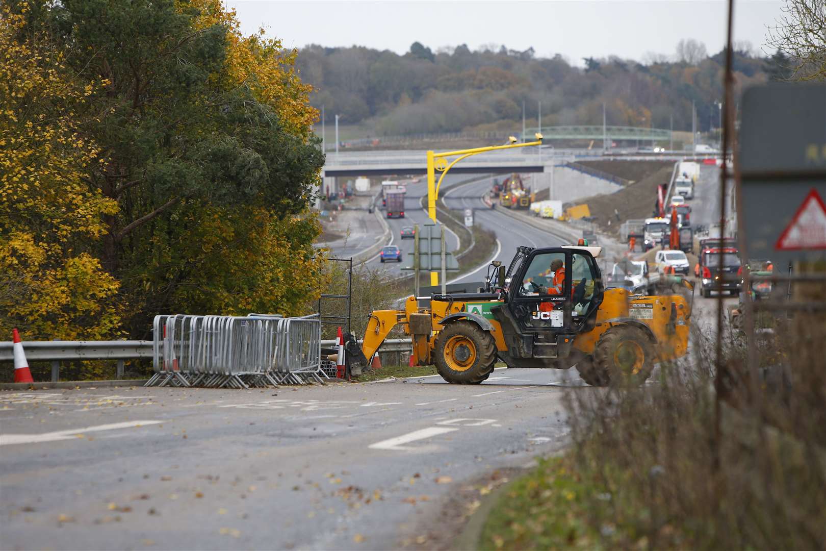 Road bosses say the redundant slip roads will be landscaped