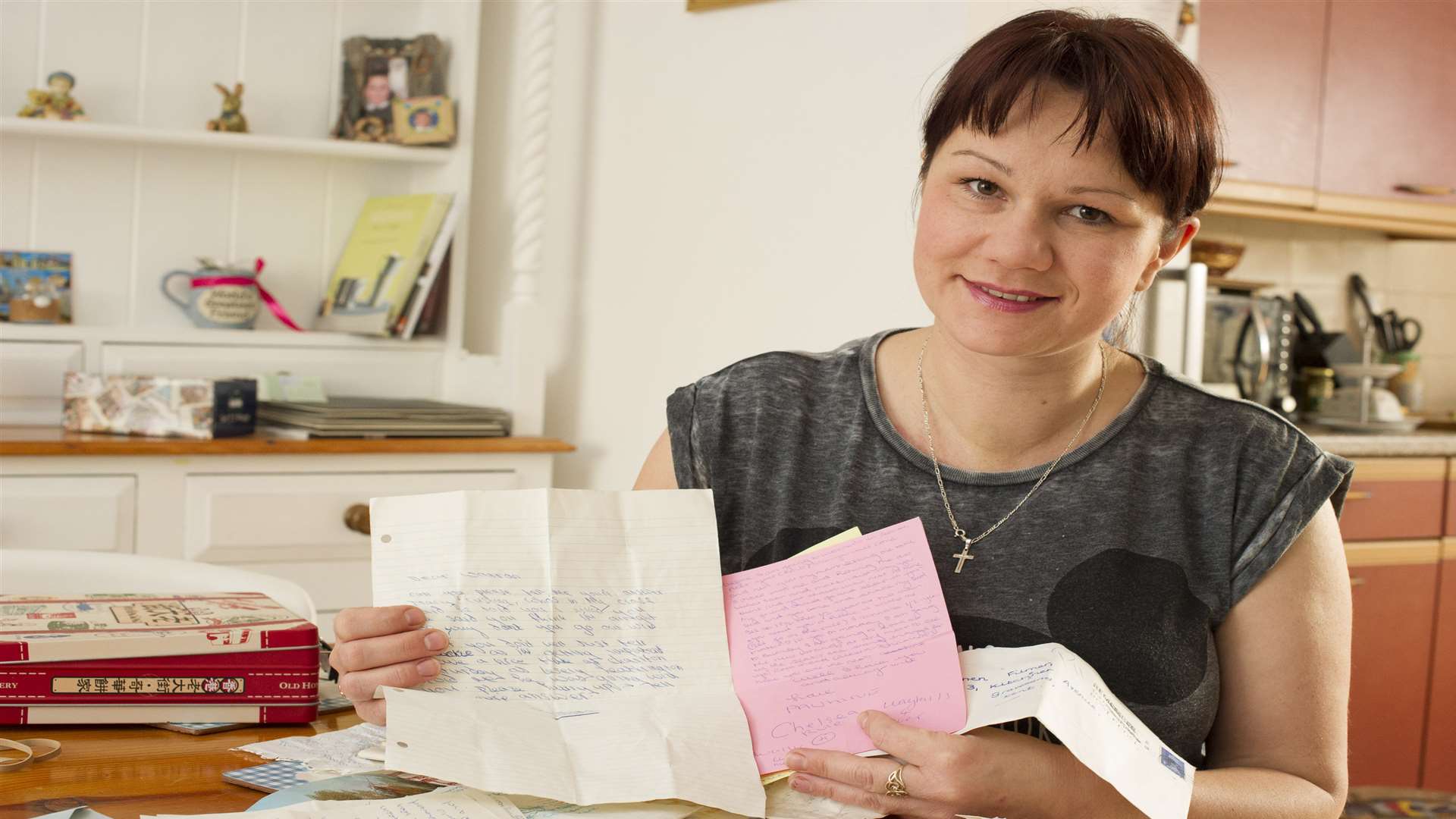 Agnes Antoszek found a hoard of love letters under the floorboards