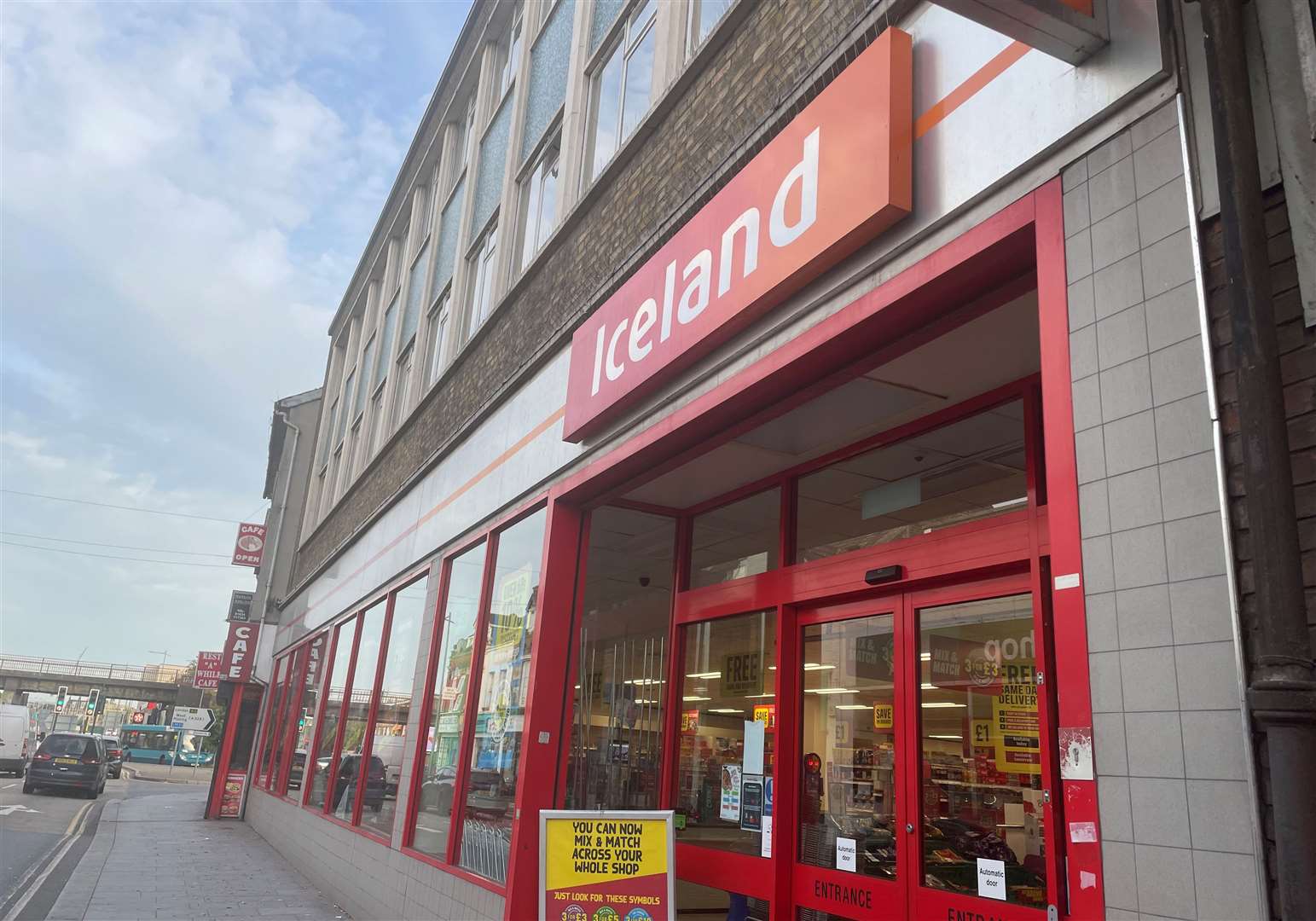 Iceland bought multiple stores in Kent, including this one in Strood