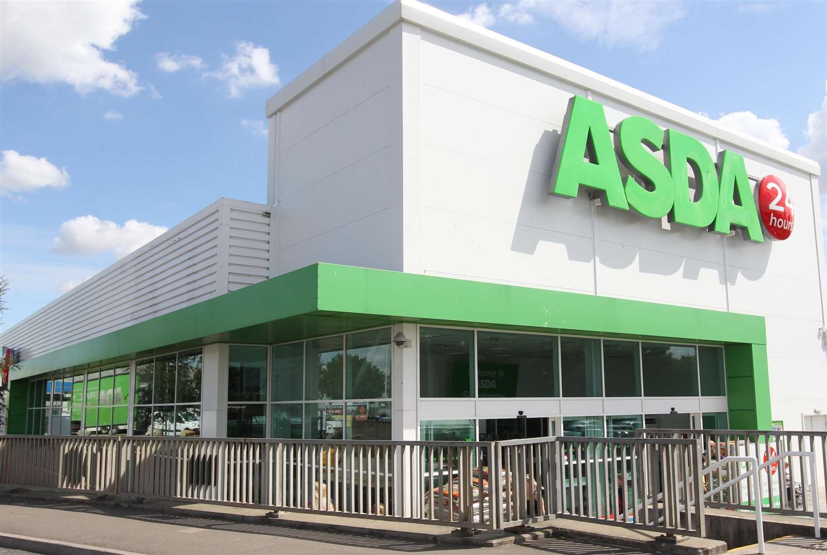 The Asda store in Mill Way, Sittingbourne