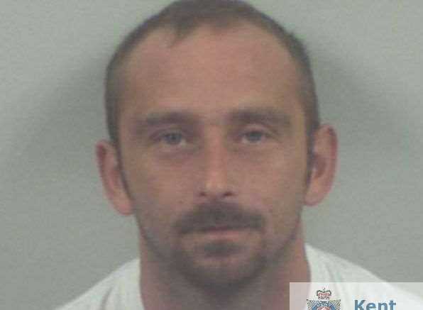Lee Hutton, 31, of Wrotham Road, Gravesend. Pic: Kent Police