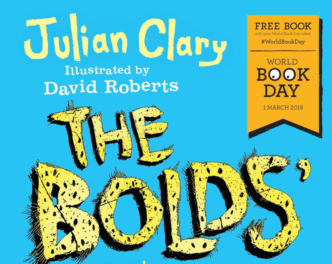The Bolds' Great Adventure by Julian Clary for World Book Day