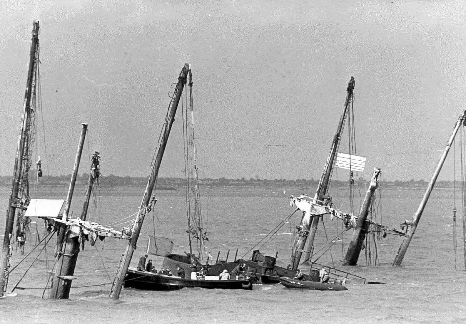 The wreck of the Richard Montgomery - October 1978