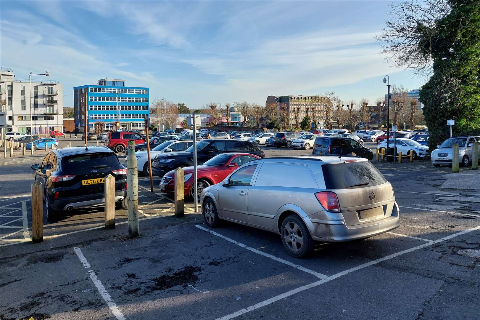 How Vicarage Lane car park currently looks