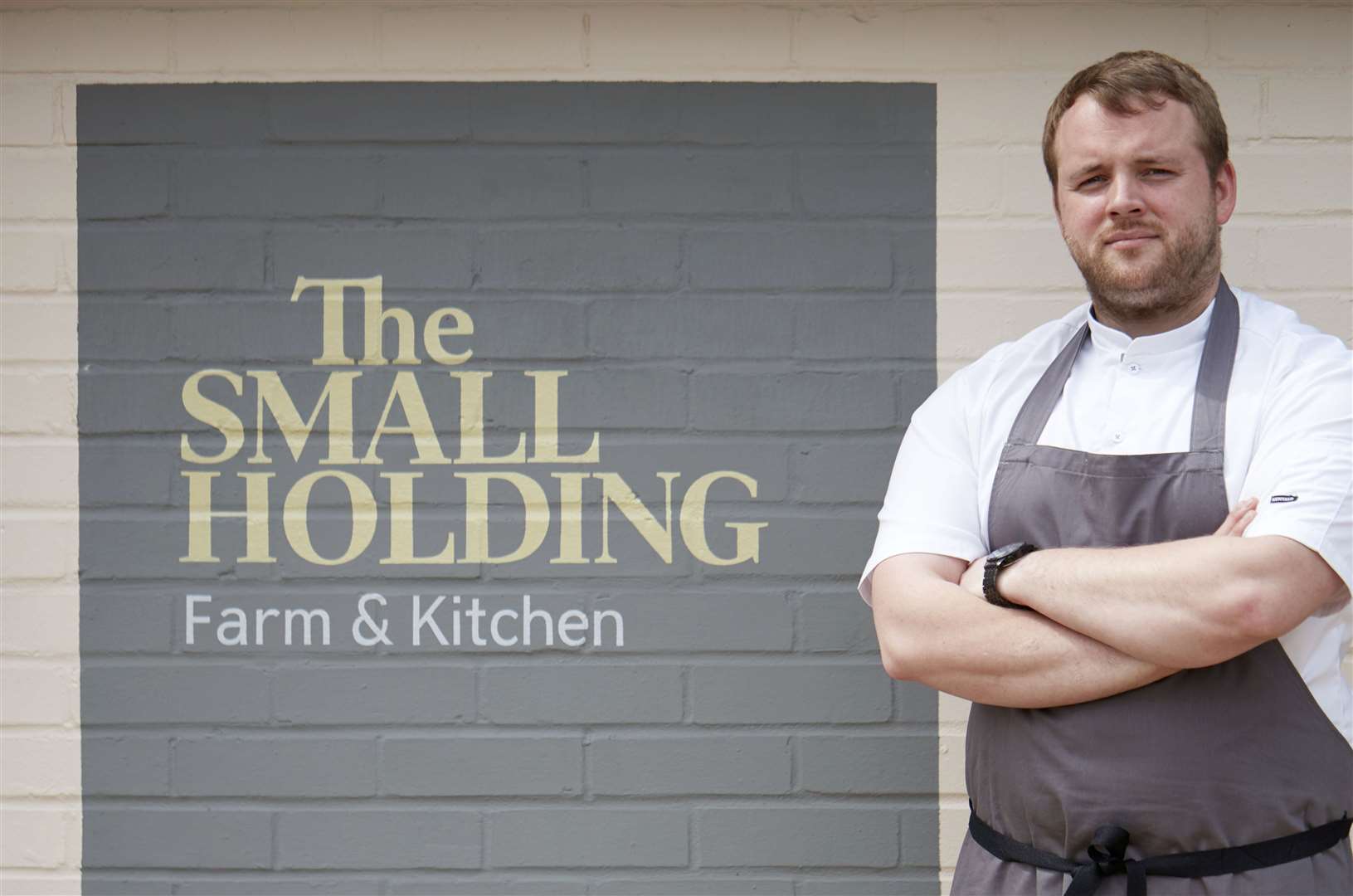Chef Will Devlin from The Small Holding near Cranbrook. Picture: SWNS/Claire Windfield