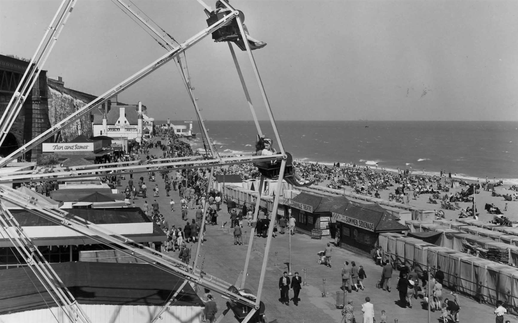 Merrie England offered a host of entertainment and fairground rides for visitors