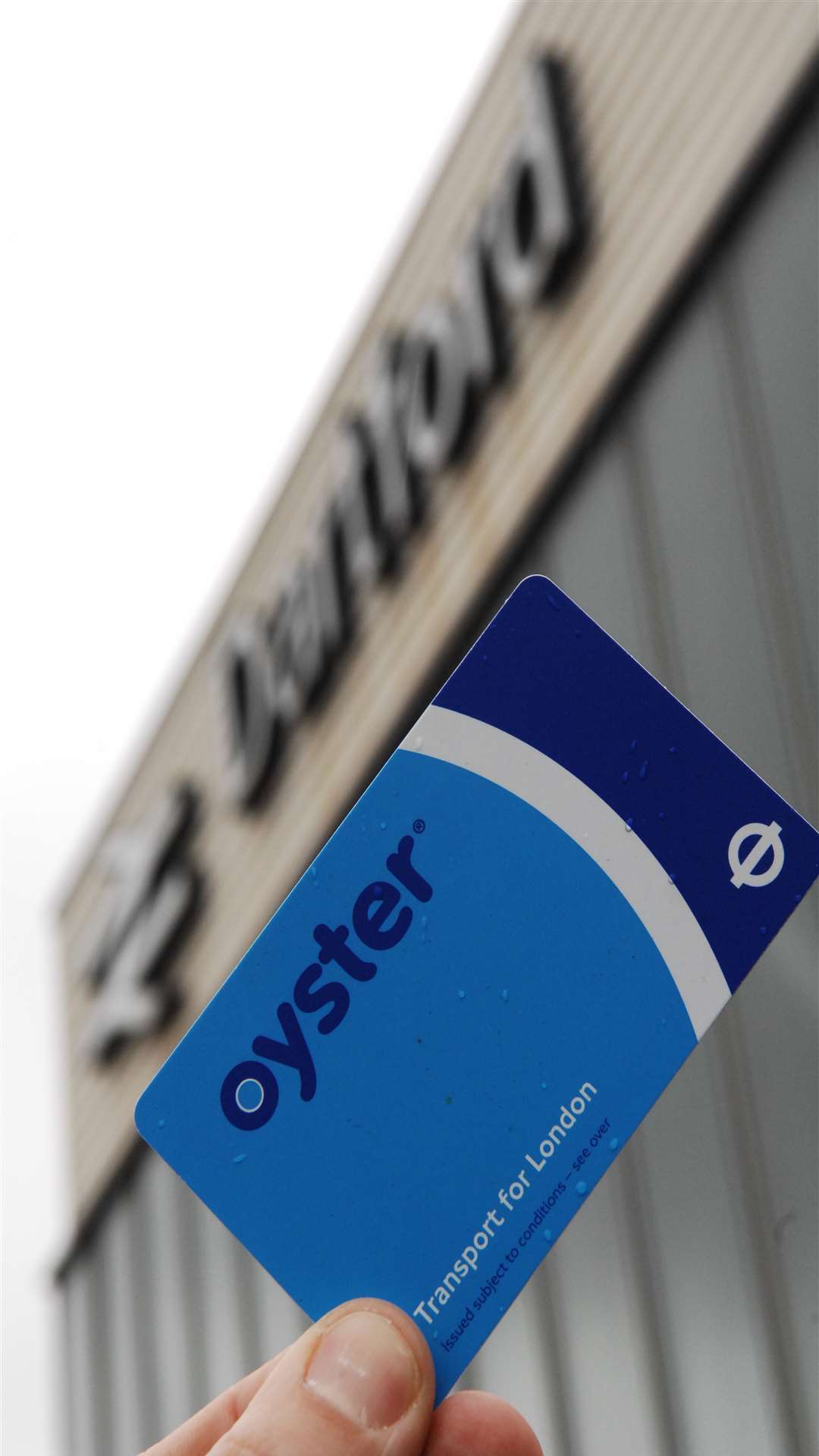 An Oyster card