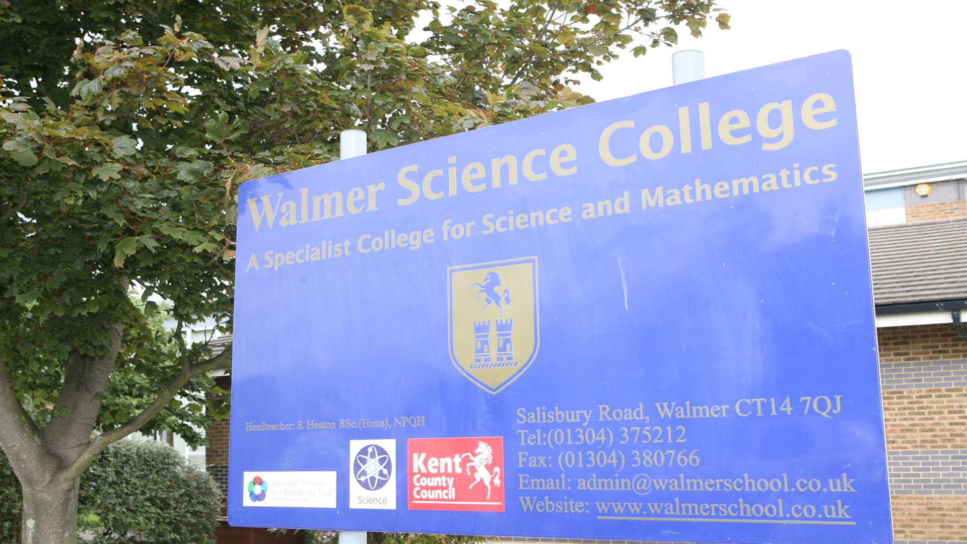KCC has committed to retaining the Walmer Science College site for educational use