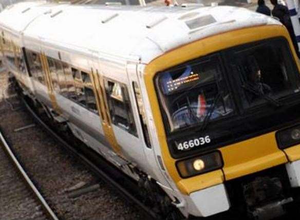 There is disruption to train services