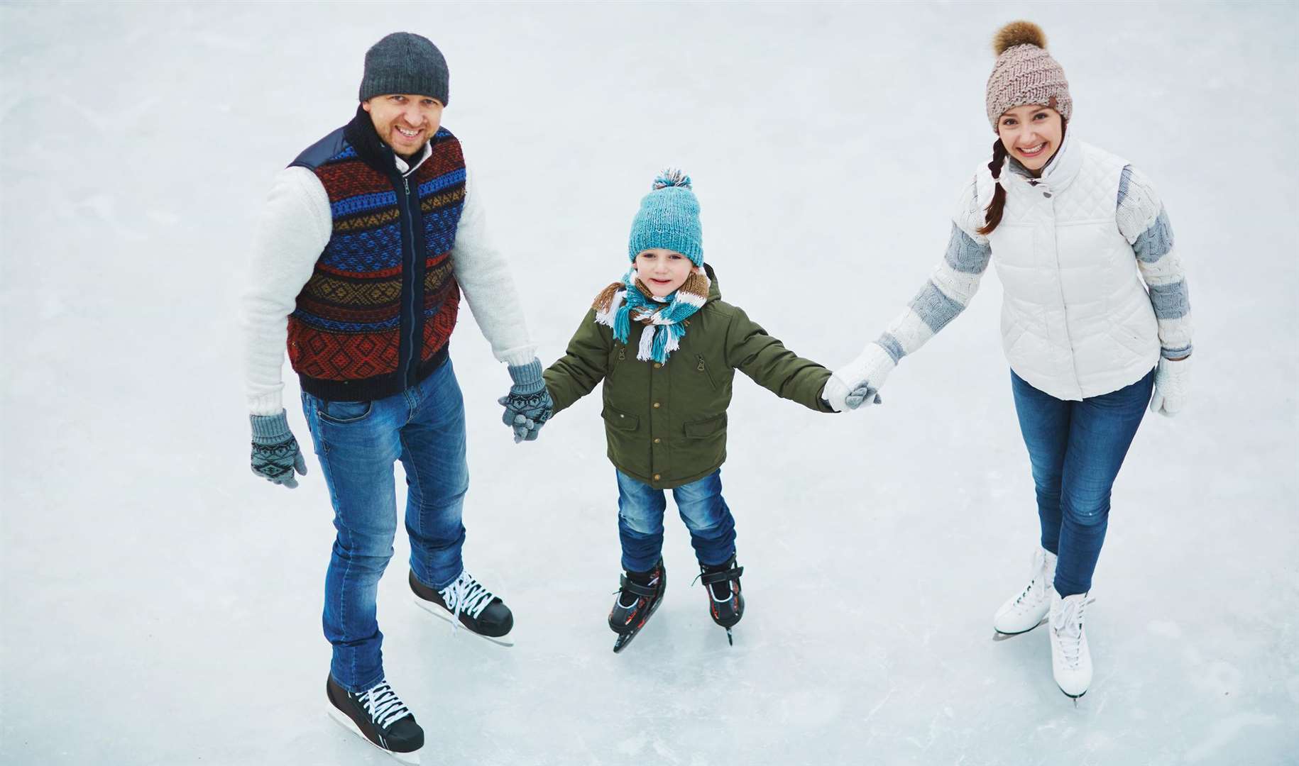 Feel festive and head out on the ice this winter