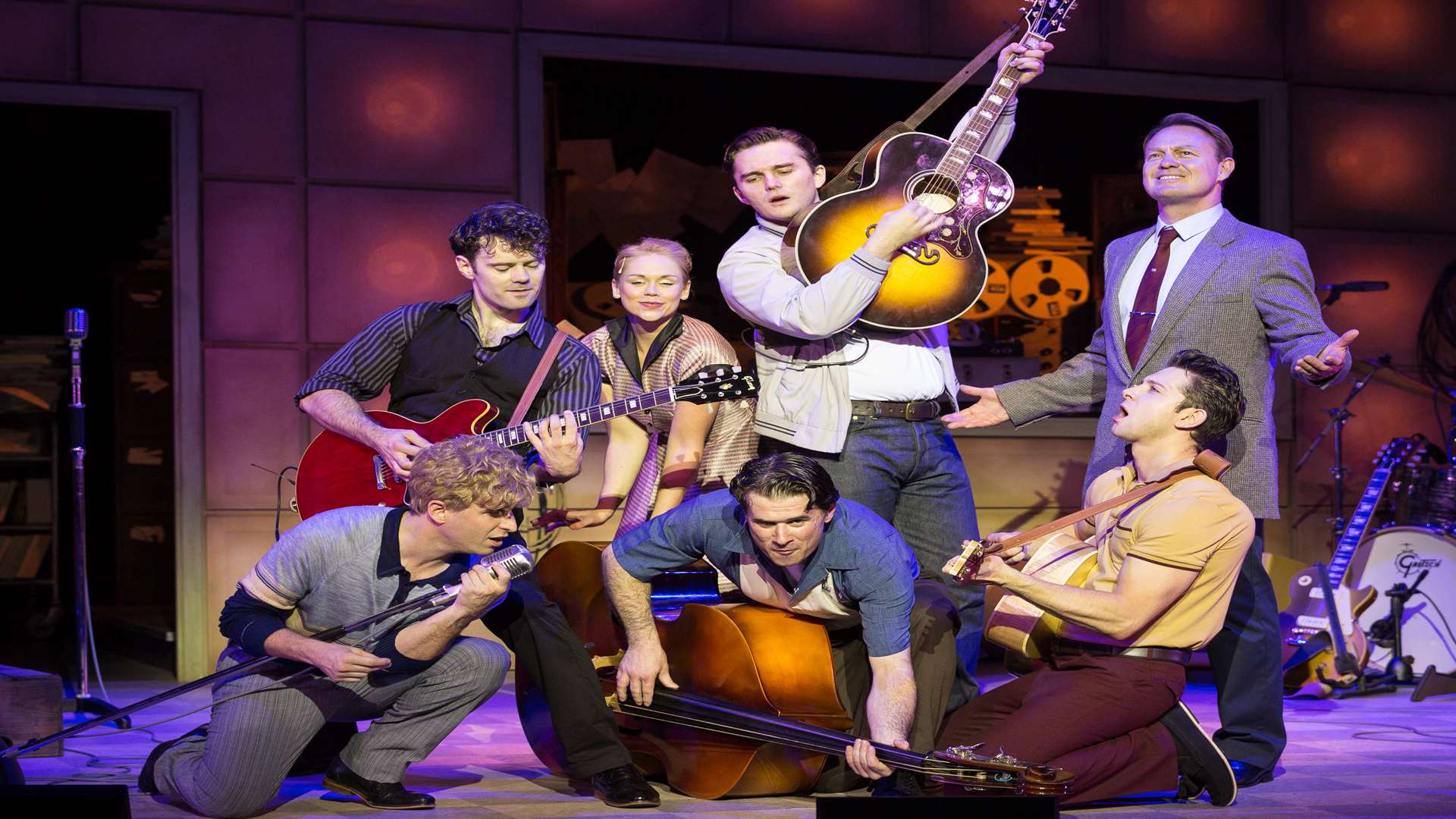 The show is inspired by the recording session that brought togethermusic icons Elvis Presley, Johnny Cash, Jerry Lee Lewis and Carl Perkins for the first and only time