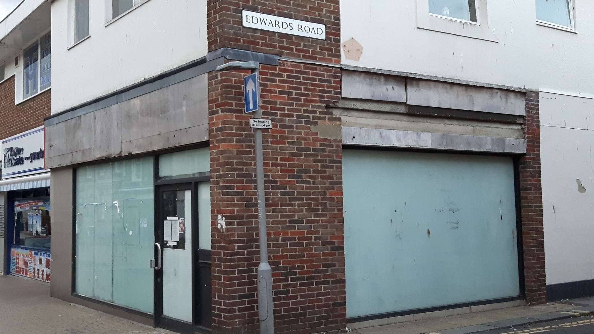 One of Dover precinct's 12 empty shop premises